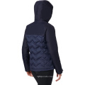 fashion women down jacket with full zipper outdoor windproof warm winter jacket